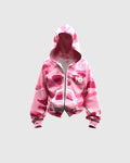 Zip Camo Pink