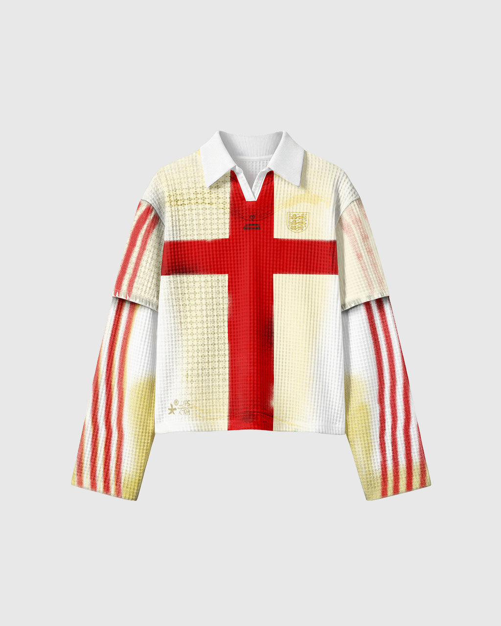 Paradise Long Sleeves ROYAL – Waffle Series
