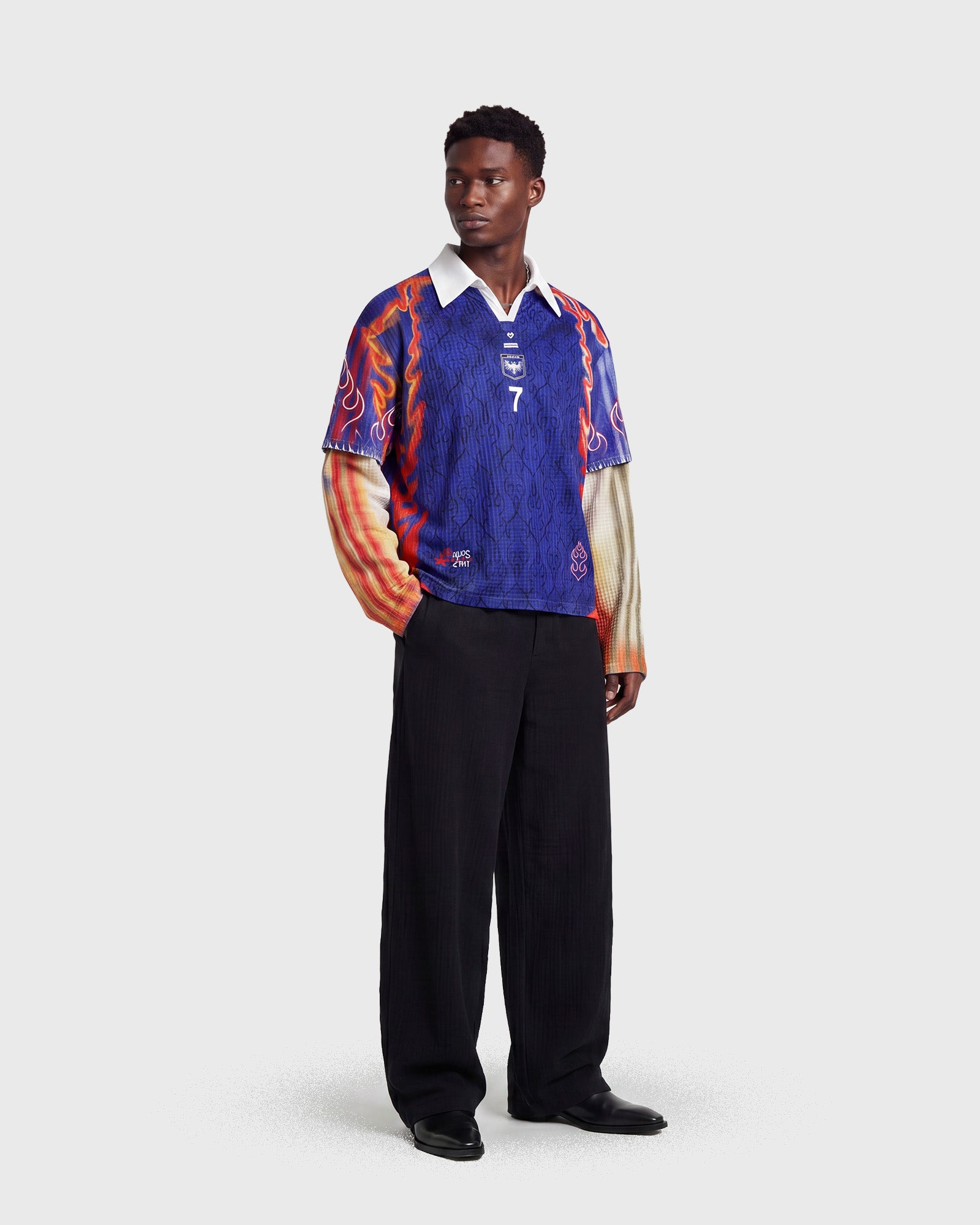 Paradise Long Sleeves KURO – Waffle Series