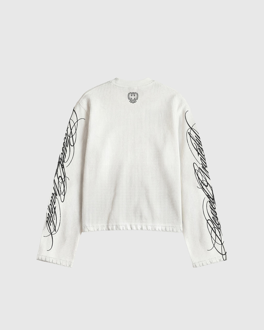 Long Sleeves – Script Basics White
