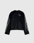 Long Sleeves – Script Basics Black