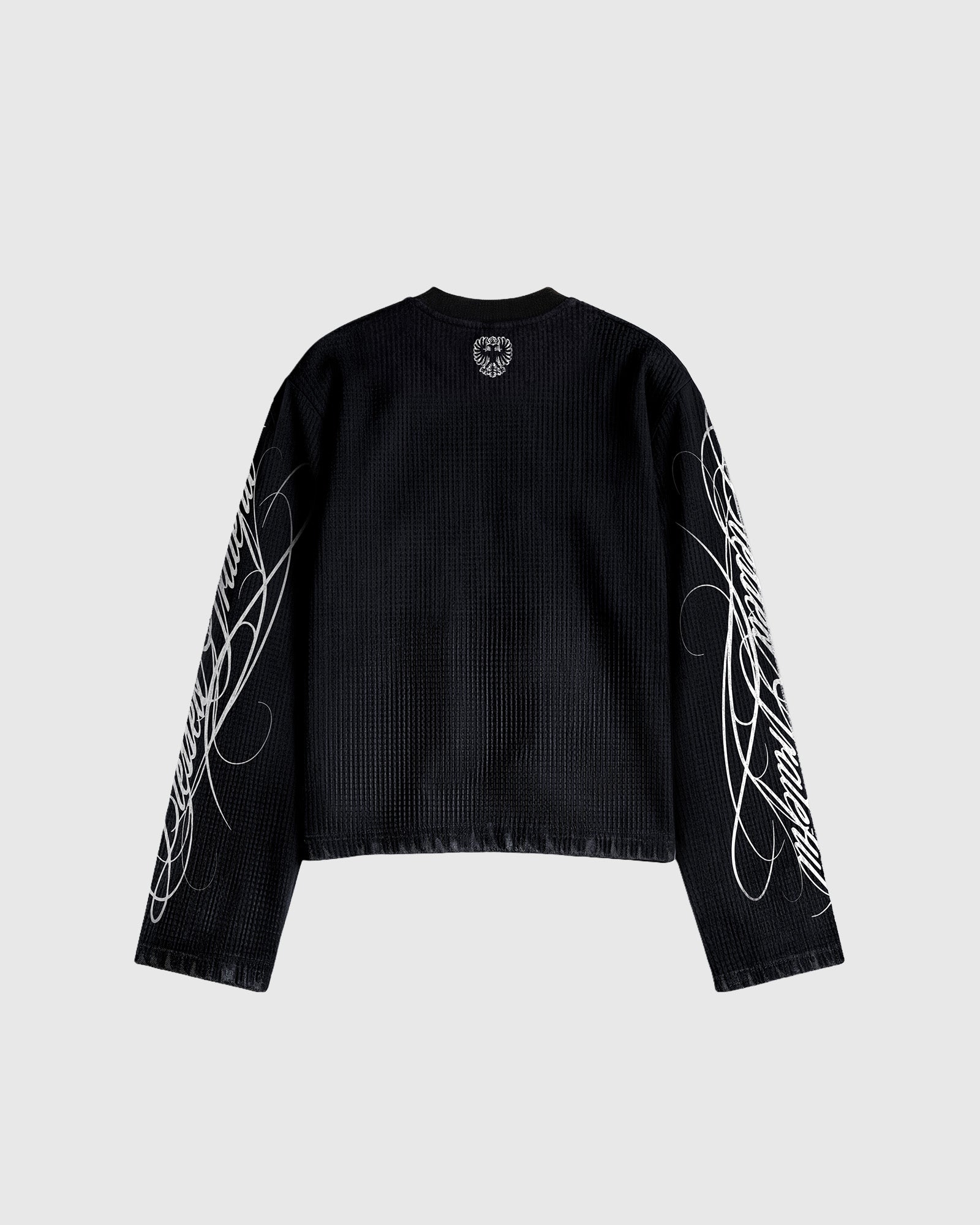 Long Sleeves – Script Basics Black